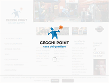 Tablet Screenshot of cecchipoint.it